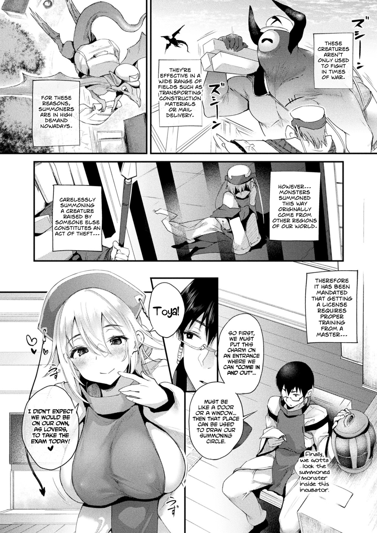 Hentai Manga Comic-Monsters Come From The Butt!-Read-2